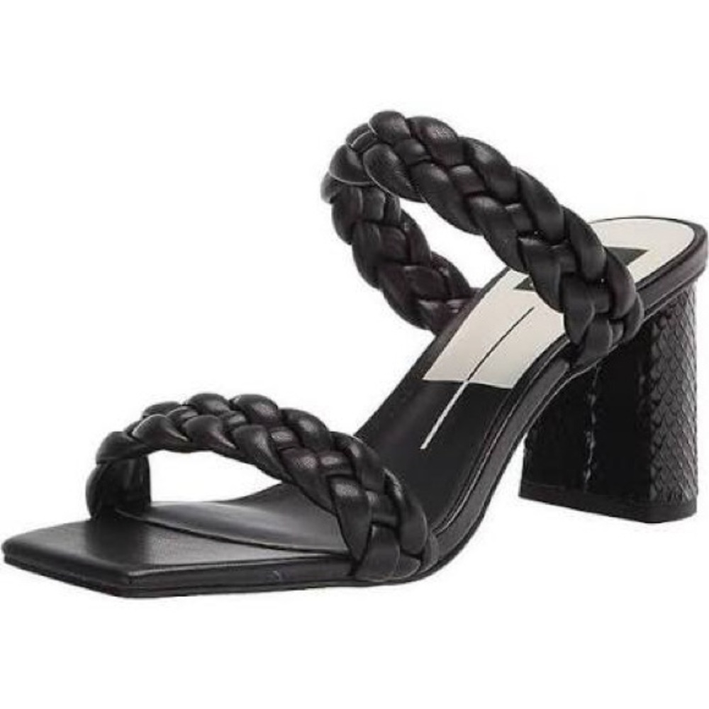 Dolce Vita Paily Braided Stacked Heeled Sandals